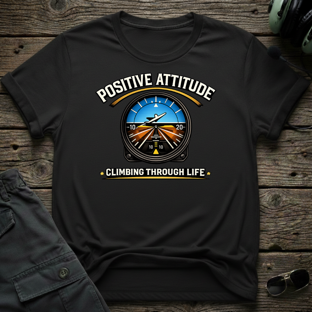 Climbing Through Life - Cleared4Tees premium aviation apparel