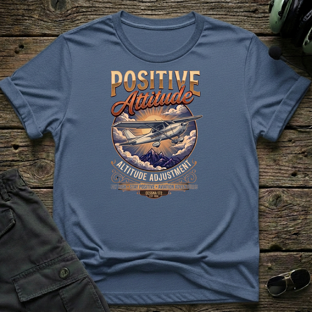 C172 Attitude T-shirt — aviation apparel
