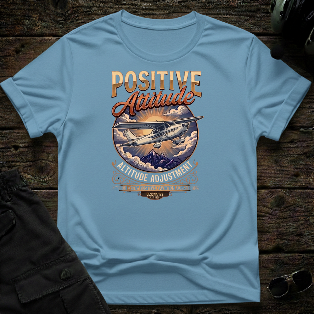 C172 Attitude T-shirt — aviation apparel