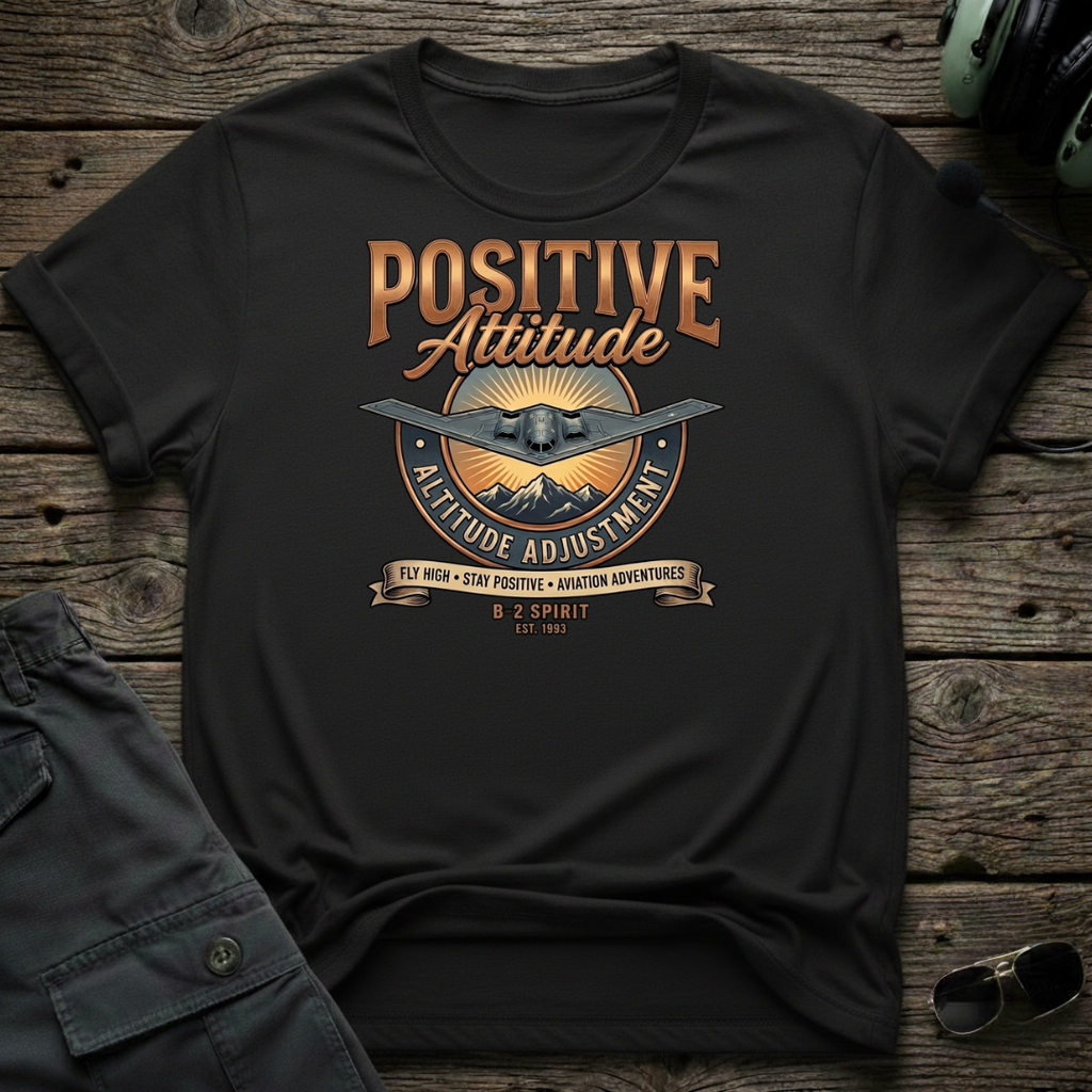 B2 Attitude T-shirt — aviation t-shirt