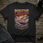 SR-22 Attitude front view - premium aviation tee for pilots