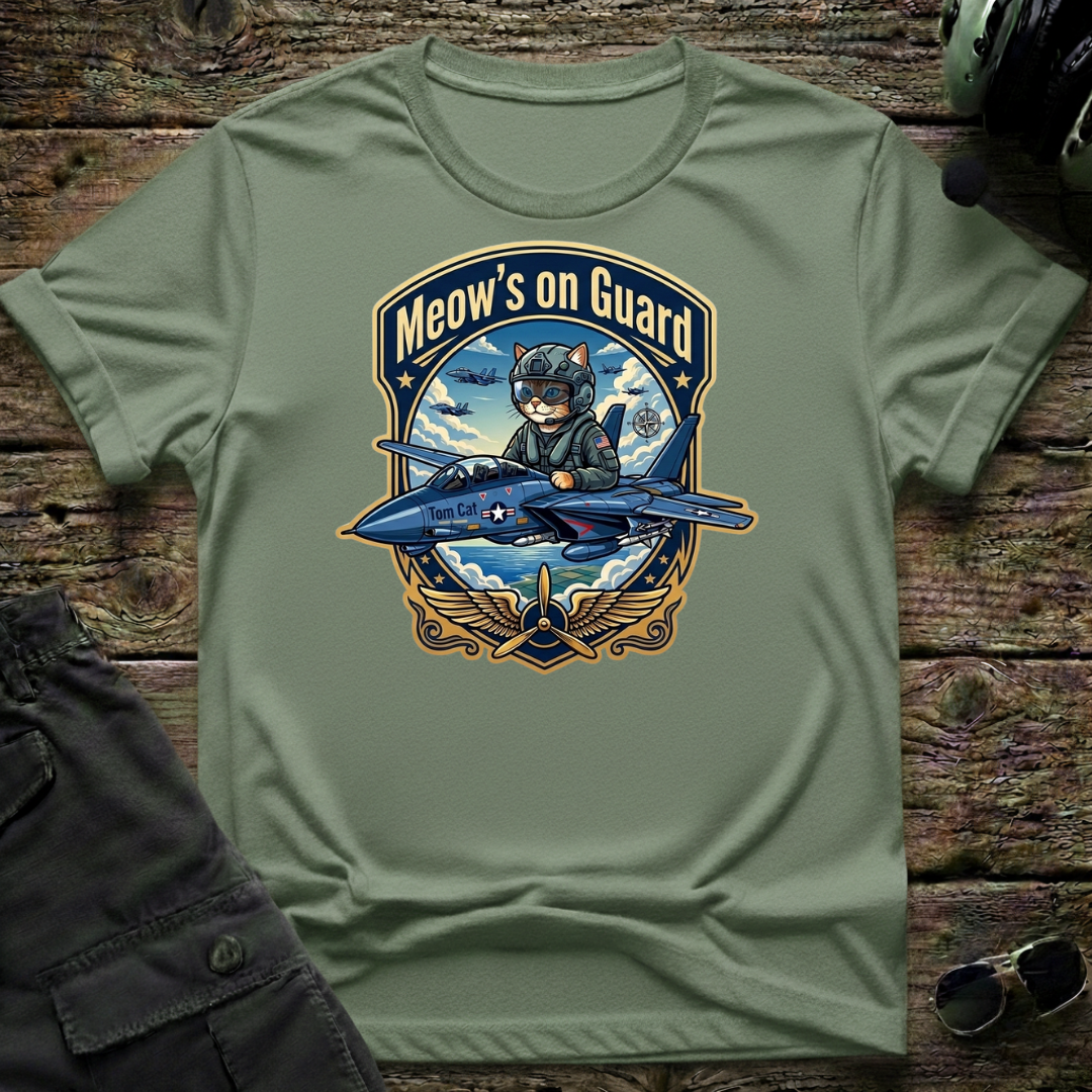 Meow's On Guard T-shirt