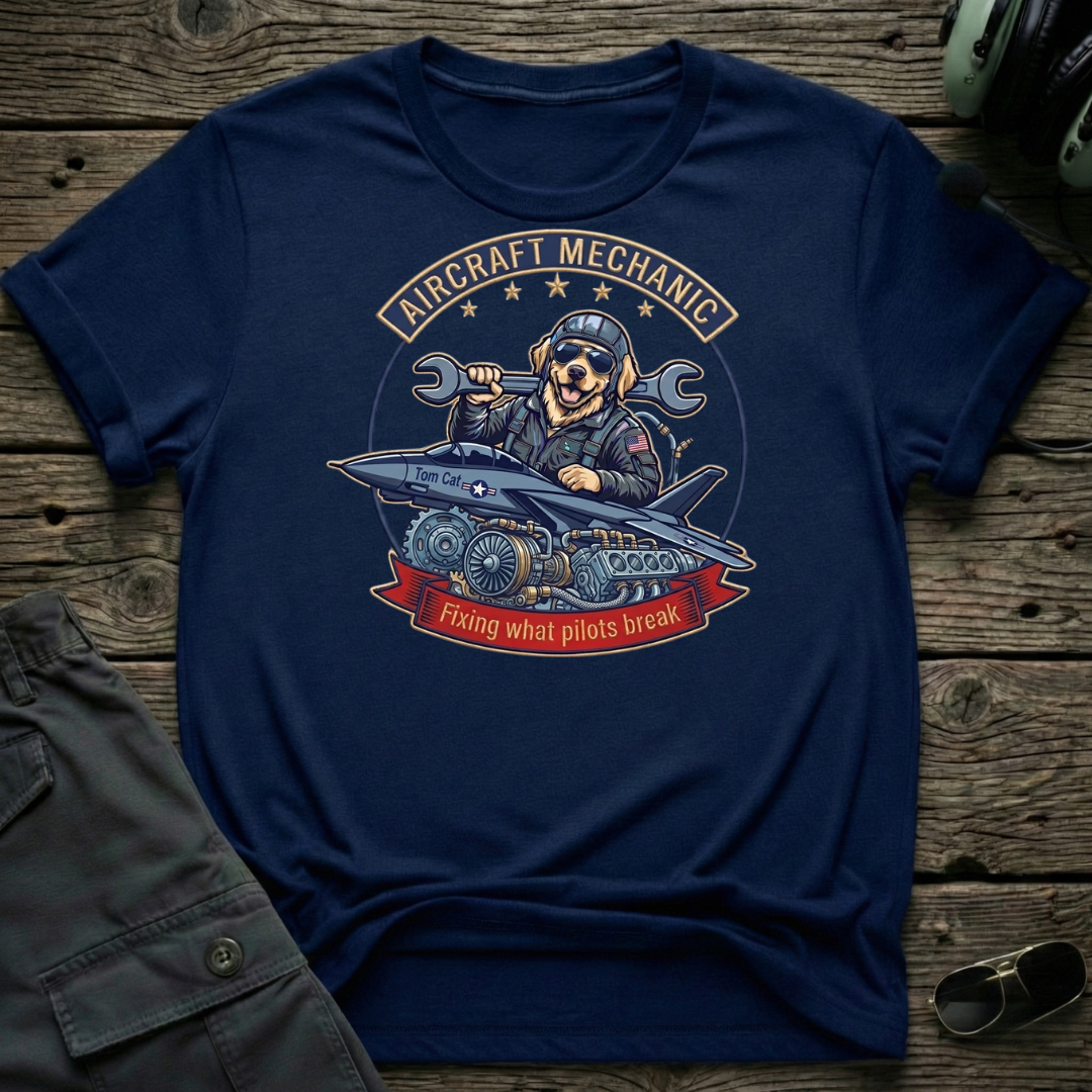 Maintenance Dog - Cleared4Tees premium aviation apparel