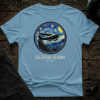 Celestial Cessna T-shirt — aviation apparel