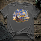 Starry G front view - premium aviation tee for pilots