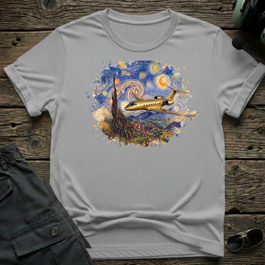 Starry G - Cleared4Tees premium aviation apparel