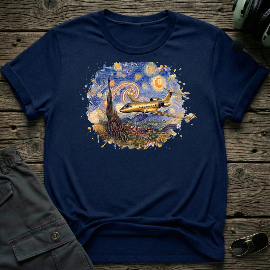 Starry G unisex t-shirt - perfect gift for aviation lovers