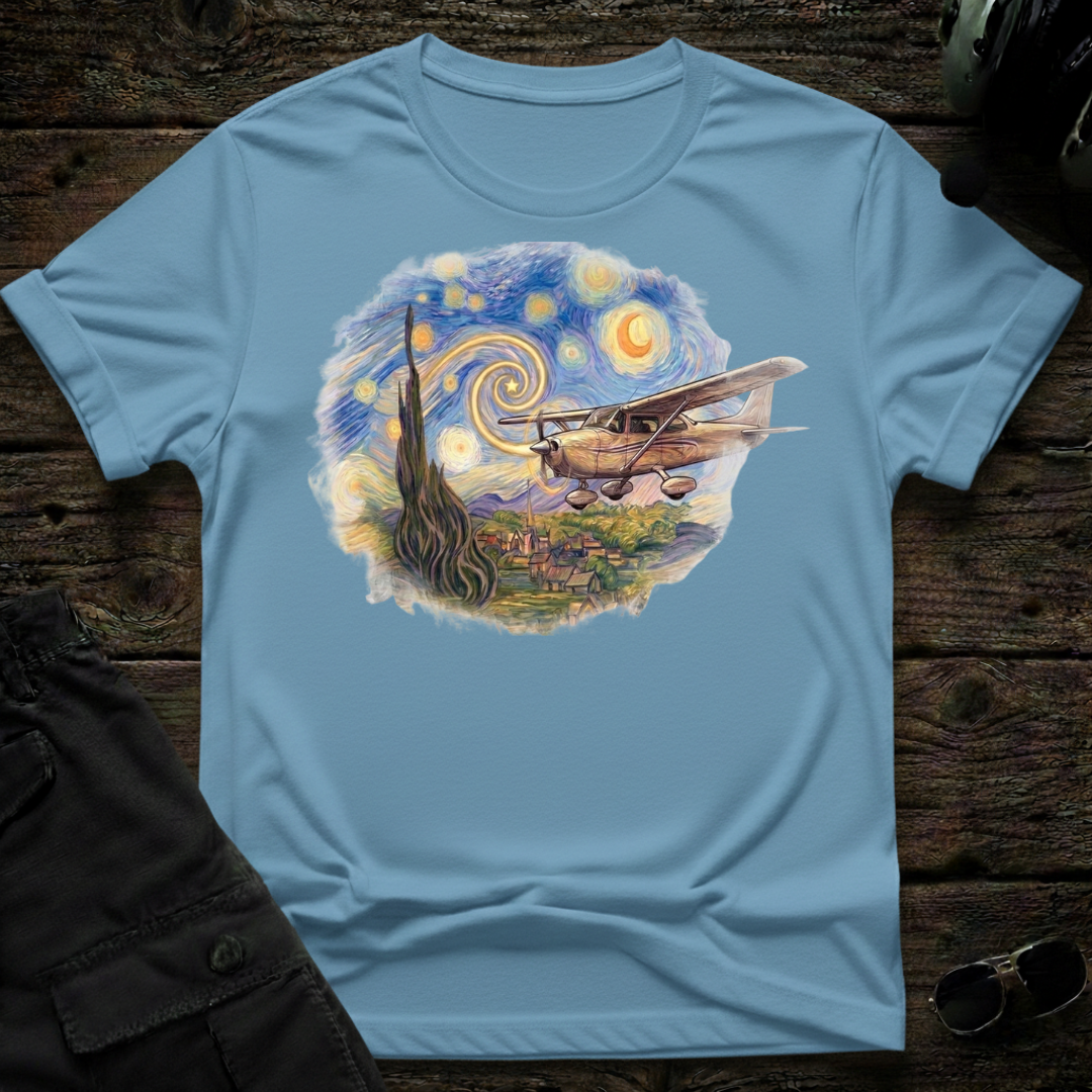 Cessna Starry Day T-shirt