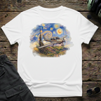 Starry Cirrus unisex t-shirt - perfect gift for aviation lovers