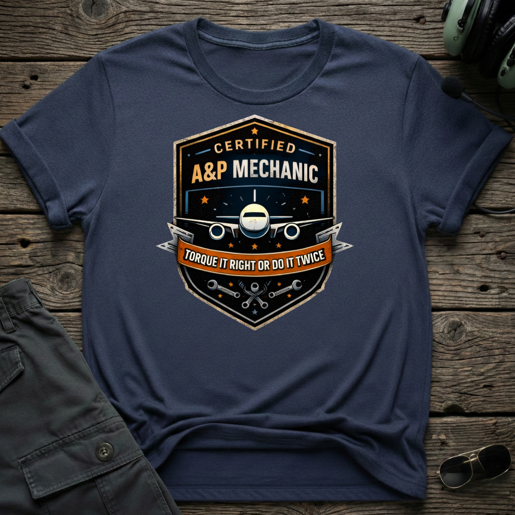 Torque It Right lifestyle shot - Gildan 64000 ring-spun cotton aviation shirt