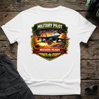 Mission Ready unisex t-shirt - perfect gift for aviation lovers