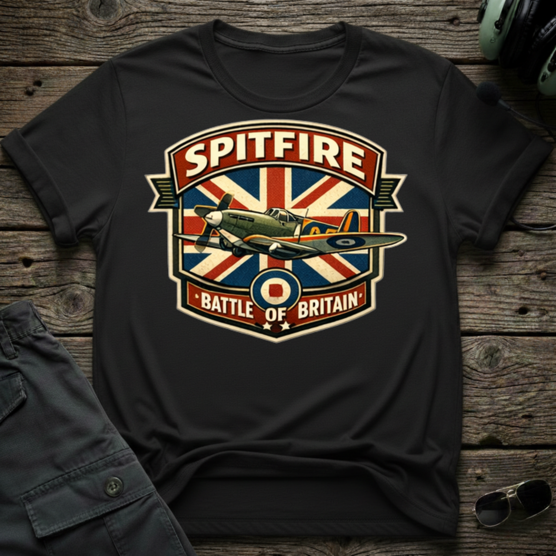 Spitfire BOB T-shirt — aviation apparel