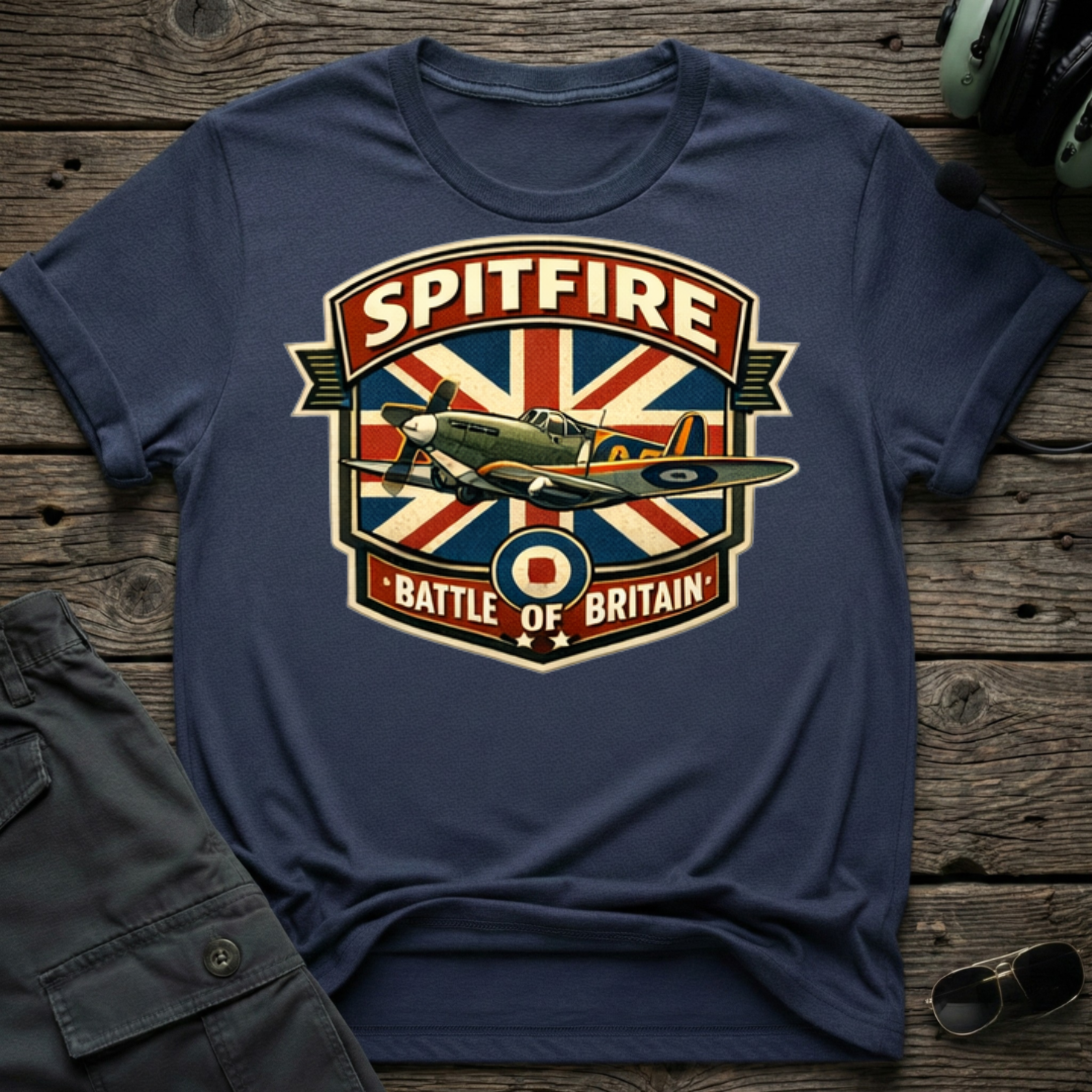 Spitfire BOB T-shirt — aviation apparel
