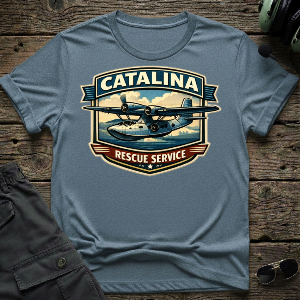Catalina Rescue T-shirt — aviation apparel