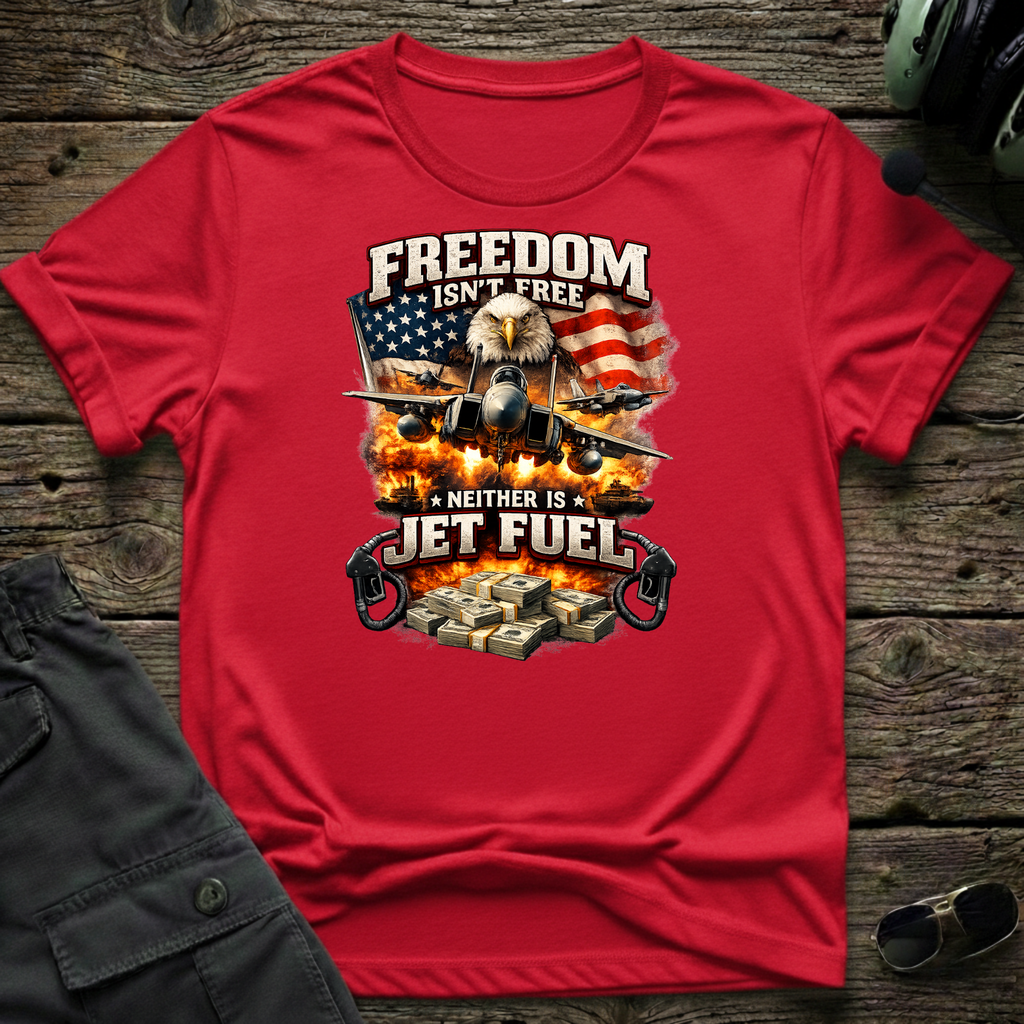 Freedom Isn't Free T-shirt — aviation t-shirt