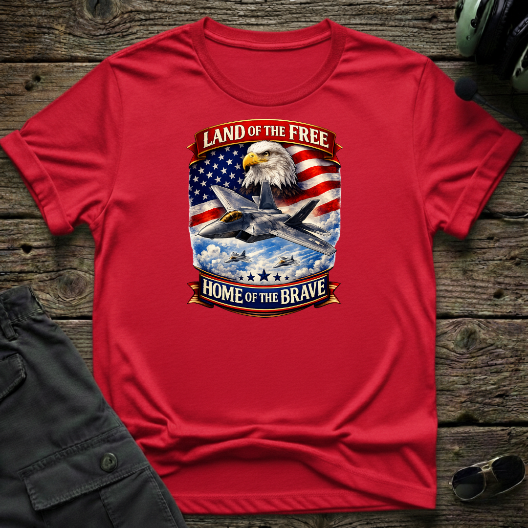 F22 LOF T-shirt — aviation apparel