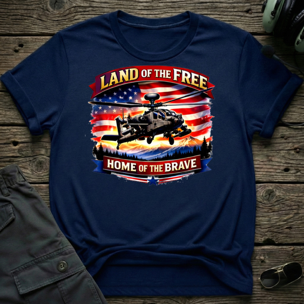 Apache LOF unisex t-shirt - perfect gift for aviation lovers