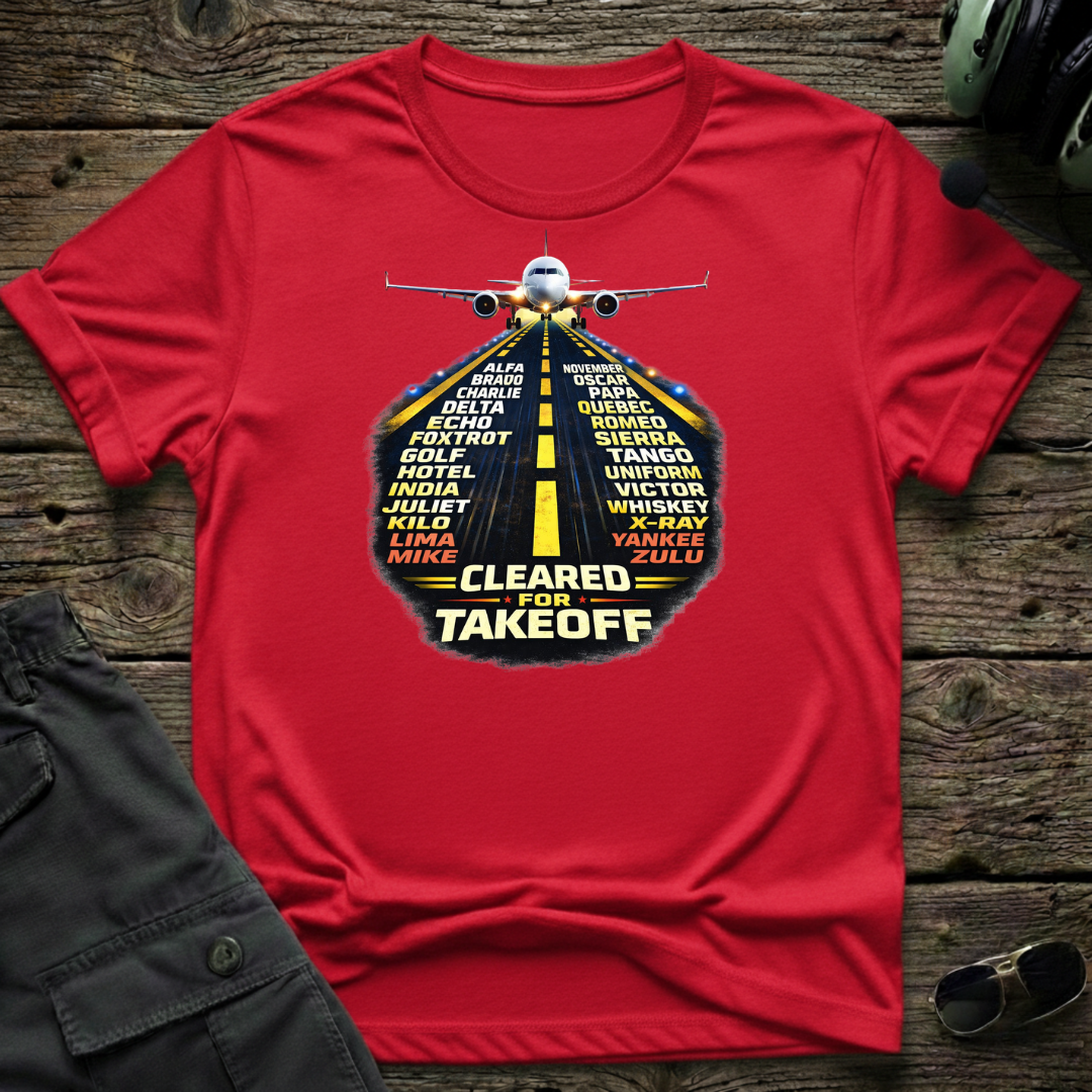 Aviation Alphabet T-shirt — aviation apparel