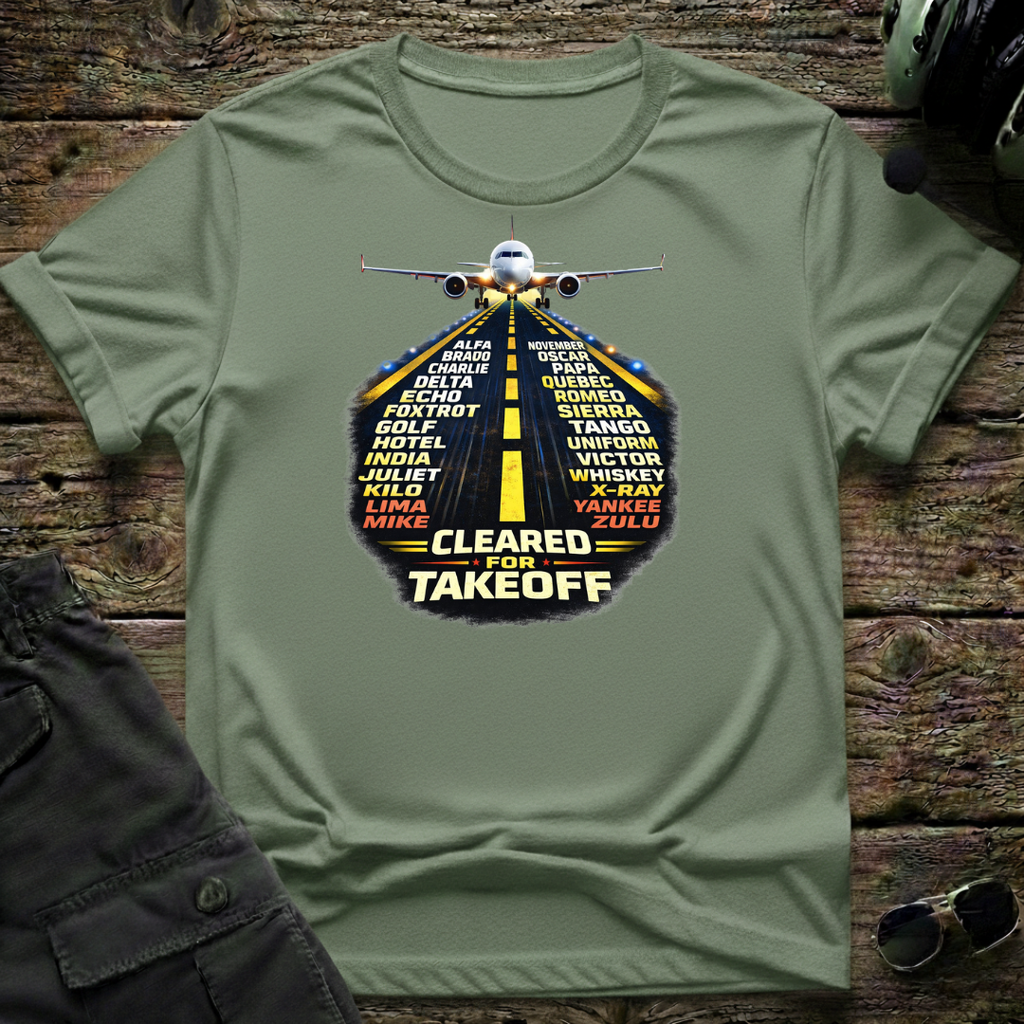 Aviation Alphabet T-shirt
