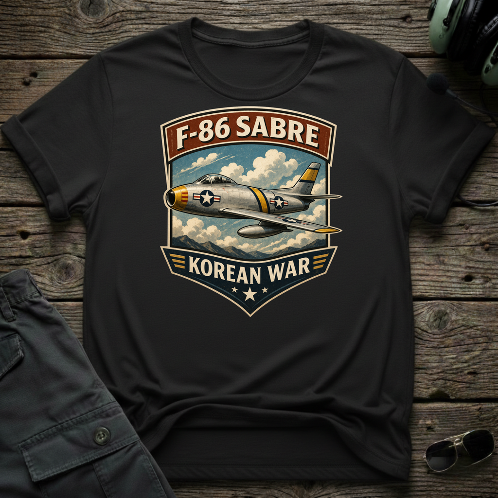 F-86 Sabre T-shirt — aviation apparel