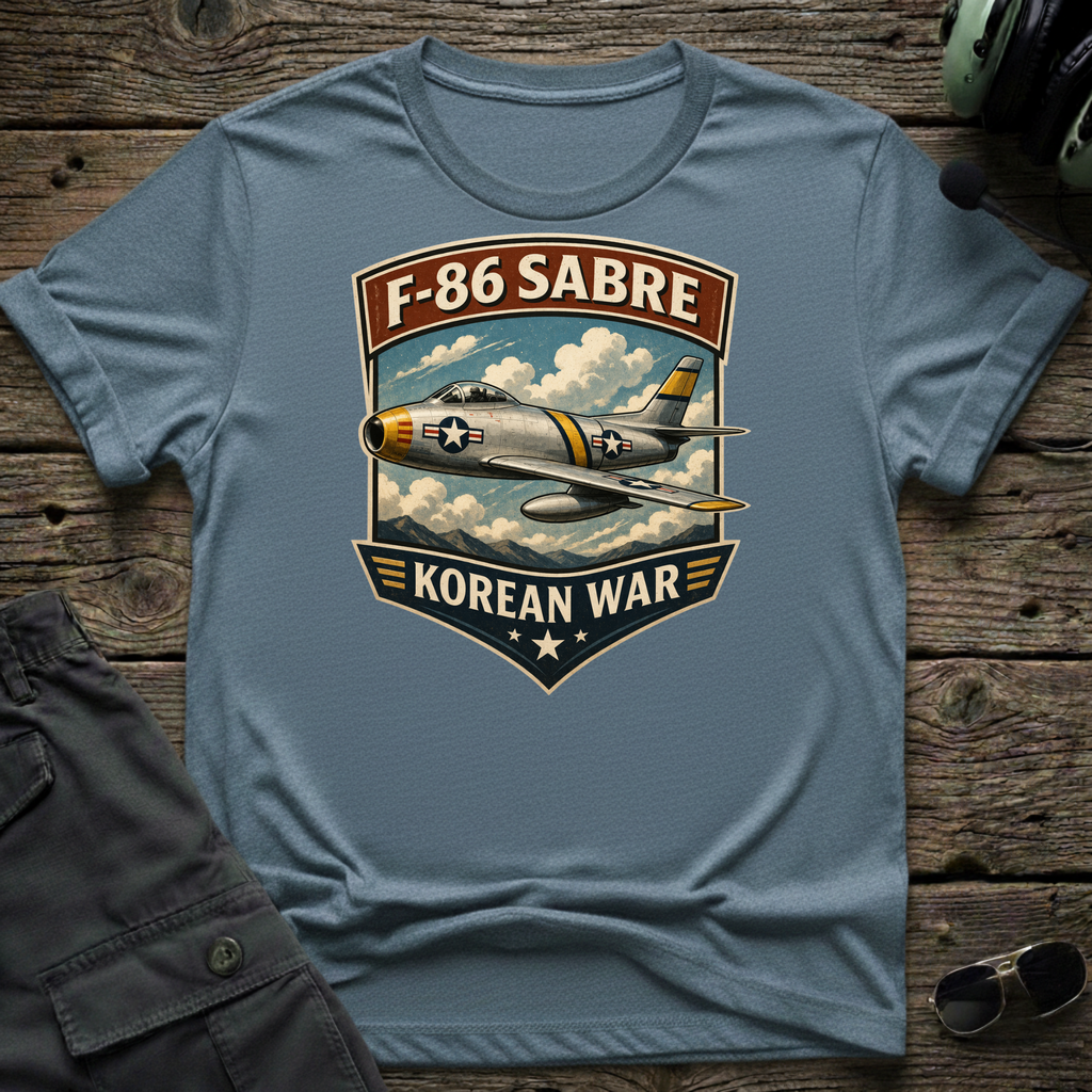 F-86 Sabre T-shirt — aviation apparel