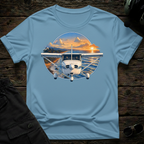 Cessna Beach T-shirt — aviation apparel
