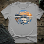 Cessna Beach T-shirt — Cleared4Tees pilot tee