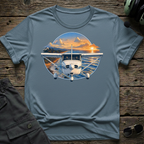 Cessna Beach T-shirt — aviation t-shirt
