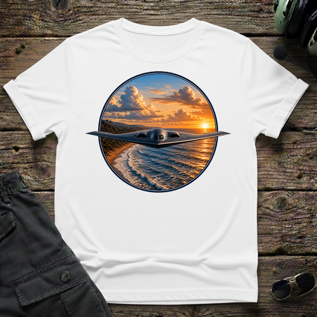 B2 Beach T-shirt — front view