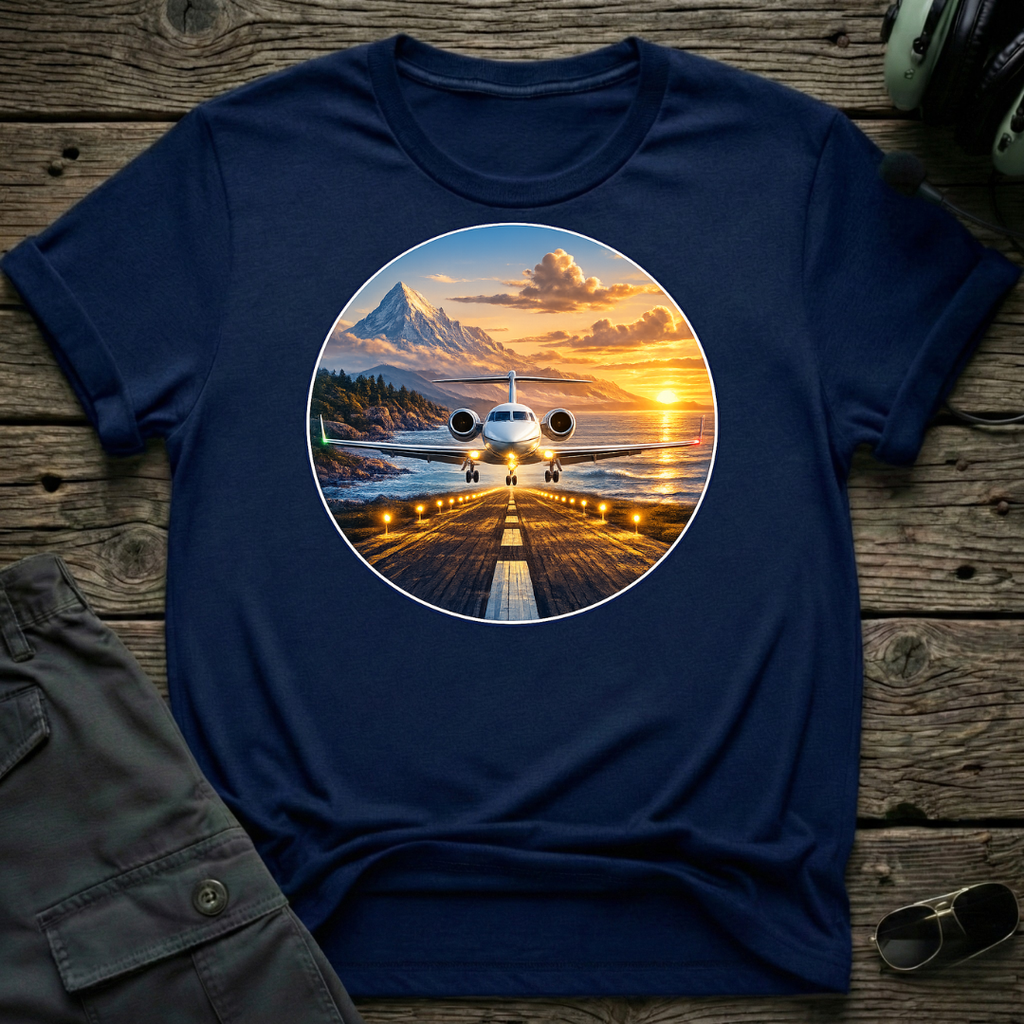 Coastal Gulfstream T-shirt — aviation apparel