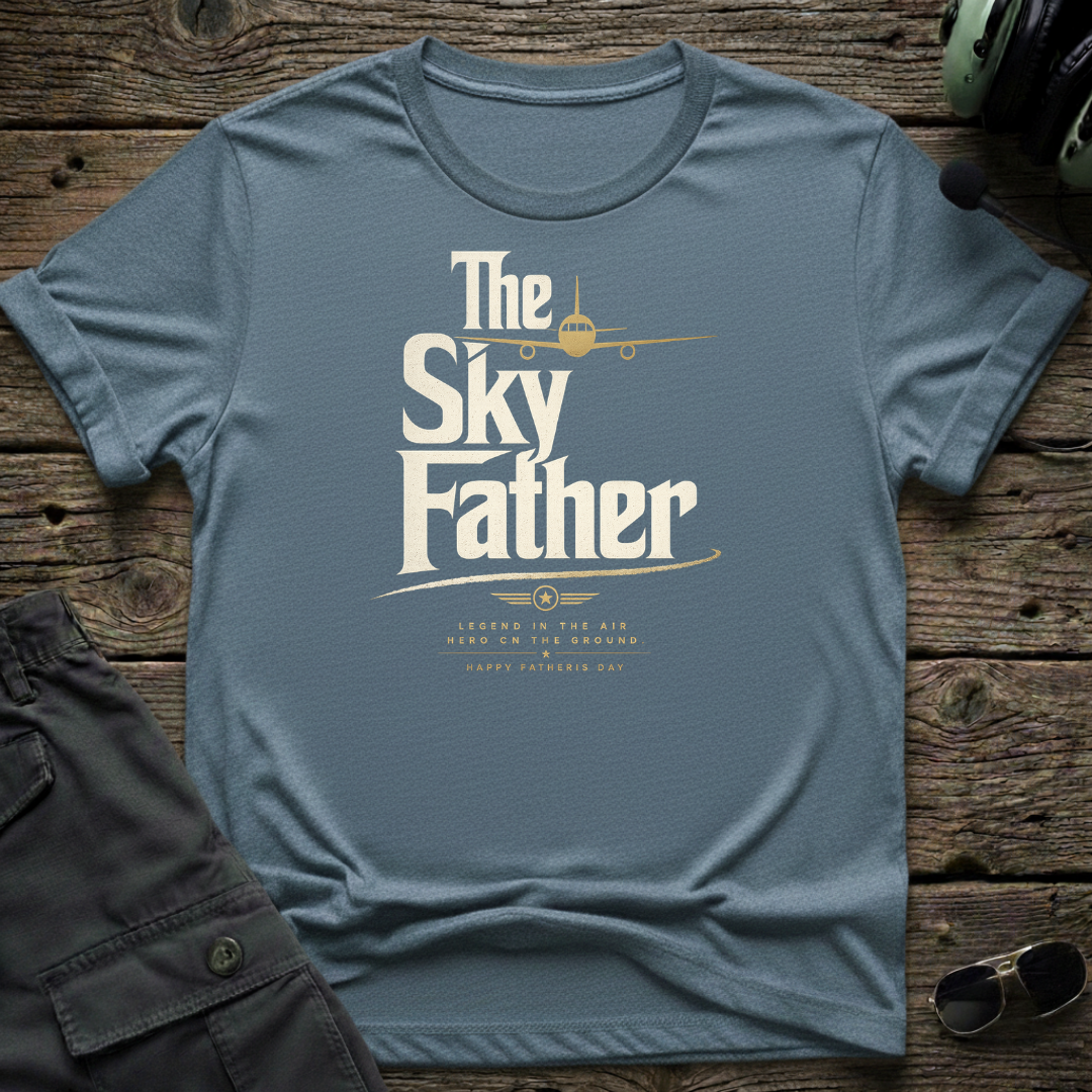 Sky Father T-shirt — aviation apparel