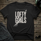 Lofty Goals Contrails T-shirt — lifestyle shot