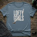 Lofty Goals Contrails T-shirt — front view