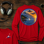 Falcon Sunset Long Sleeve — aviation apparel