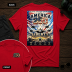 Liberty Takes Flight SS 2 Sided T-shirt