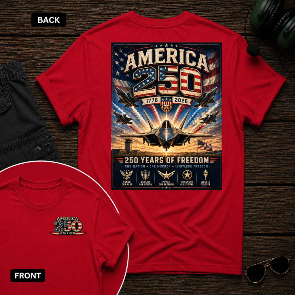 America 250 SS 2 Sided T-shirt