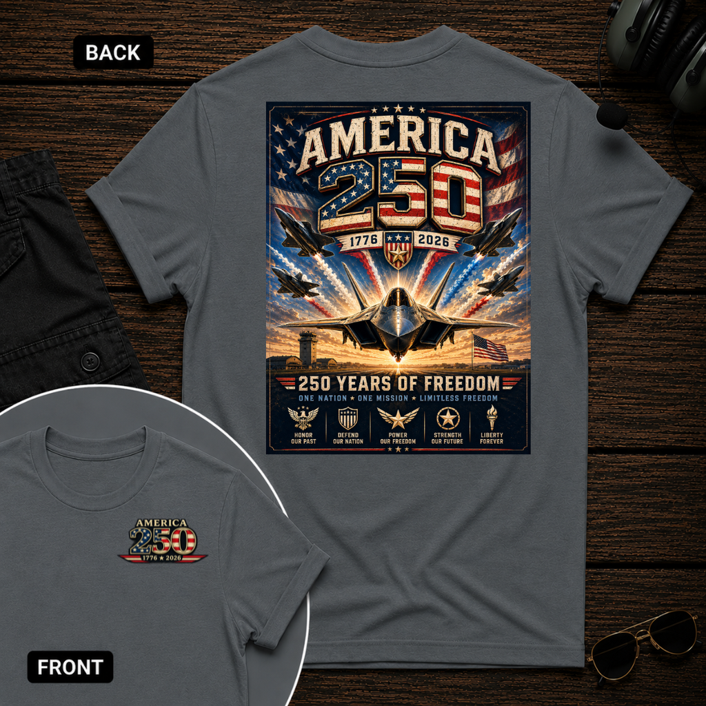 America 250 SS 2 Sided T-shirt