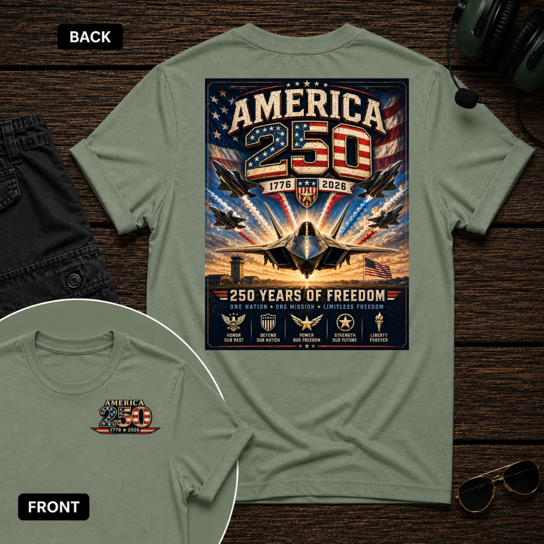 America 250 SS 2 Sided T-shirt
