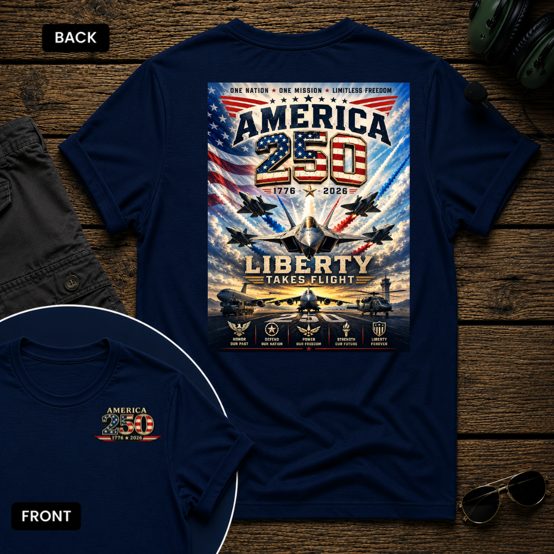 America 250 SS 2 Sided T-shirt