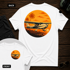 C-172 Tropic Sunset SS 2 Sided T-shirt