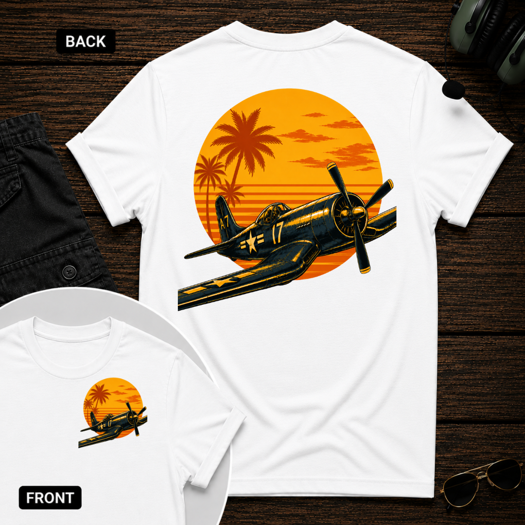 Corsair Tropic Sunset SS 2 Sided T-shirt