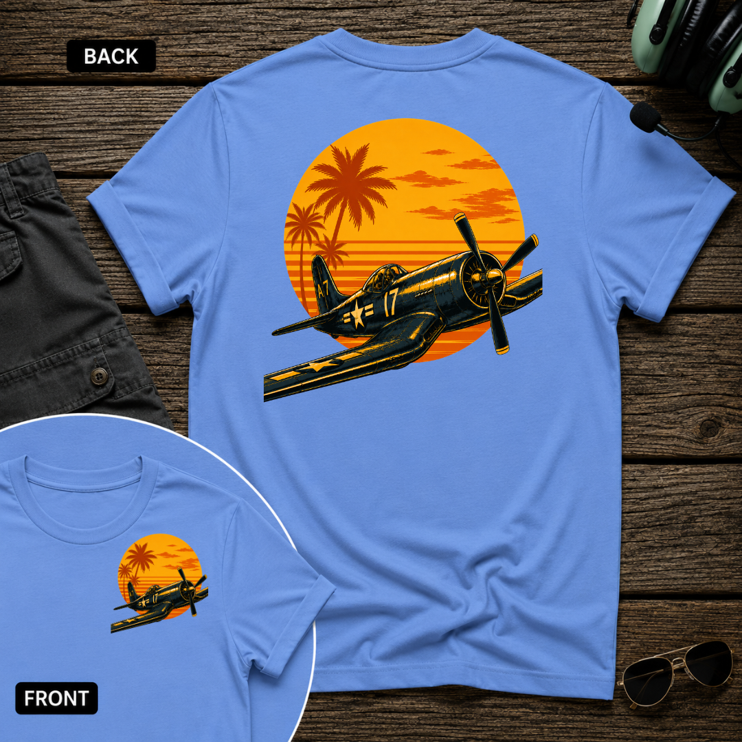 Corsair Tropic Sunset SS 2 Sided T-shirt