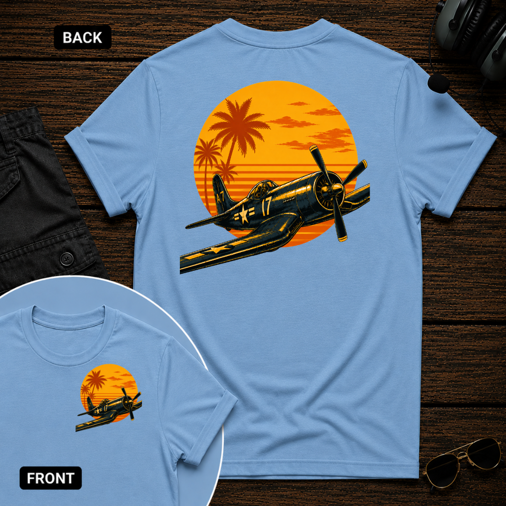 Corsair Tropic Sunset SS 2 Sided T-shirt