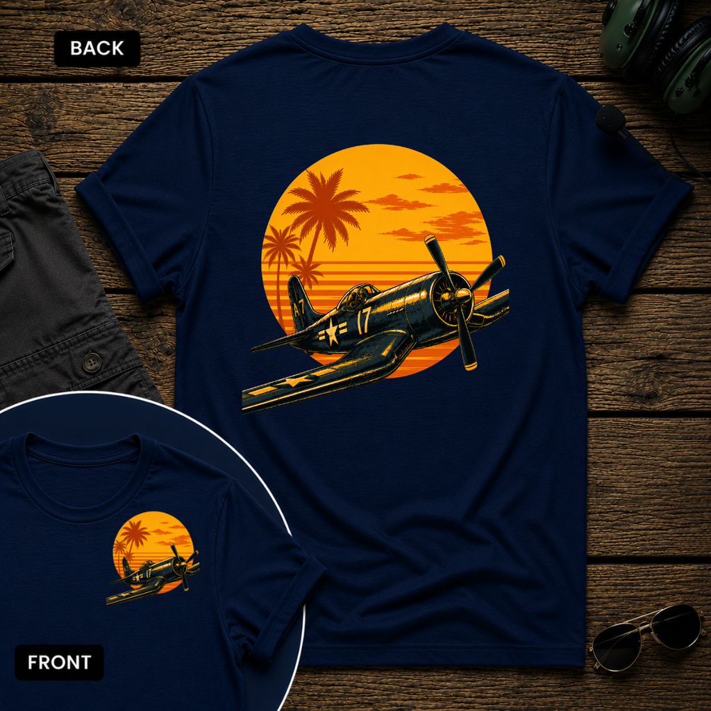 Corsair Tropic Sunset SS 2 Sided T-shirt