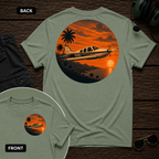 Bonanza Tropic Sunset SS 2 Sided T-shirt