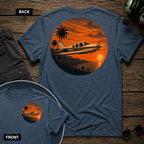 Bonanza Tropic Sunset SS 2 Sided T-shirt