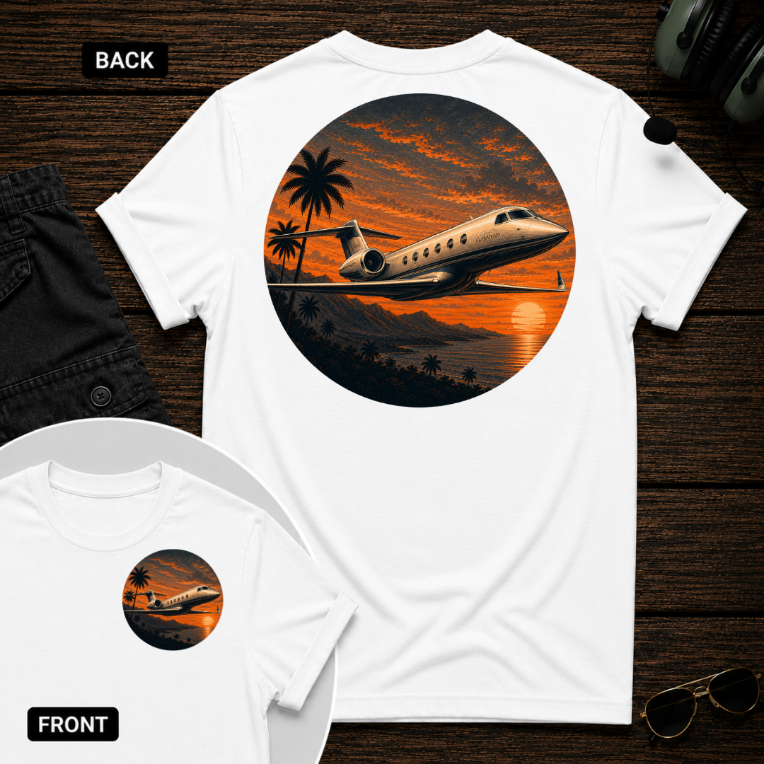Gulfstream Tropic Sunset SS 2 Sided T-shirt