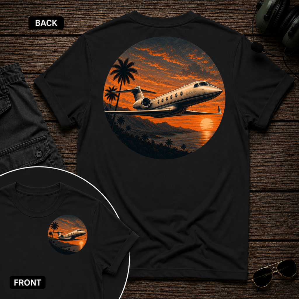 Gulfstream Tropic Sunset SS 2 Sided T-shirt