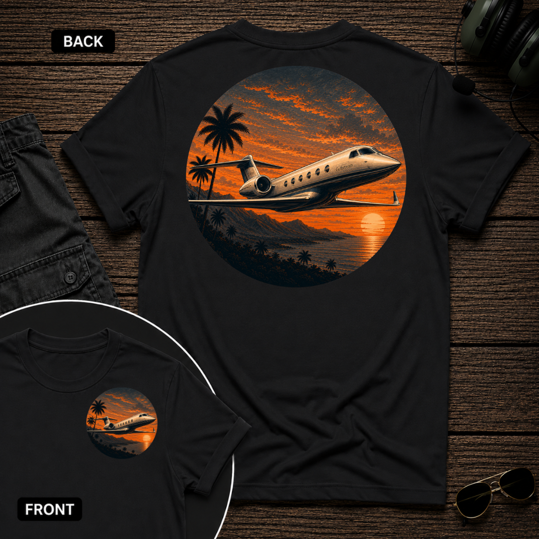 Gulfstream Tropic Sunset SS 2 Sided T-shirt