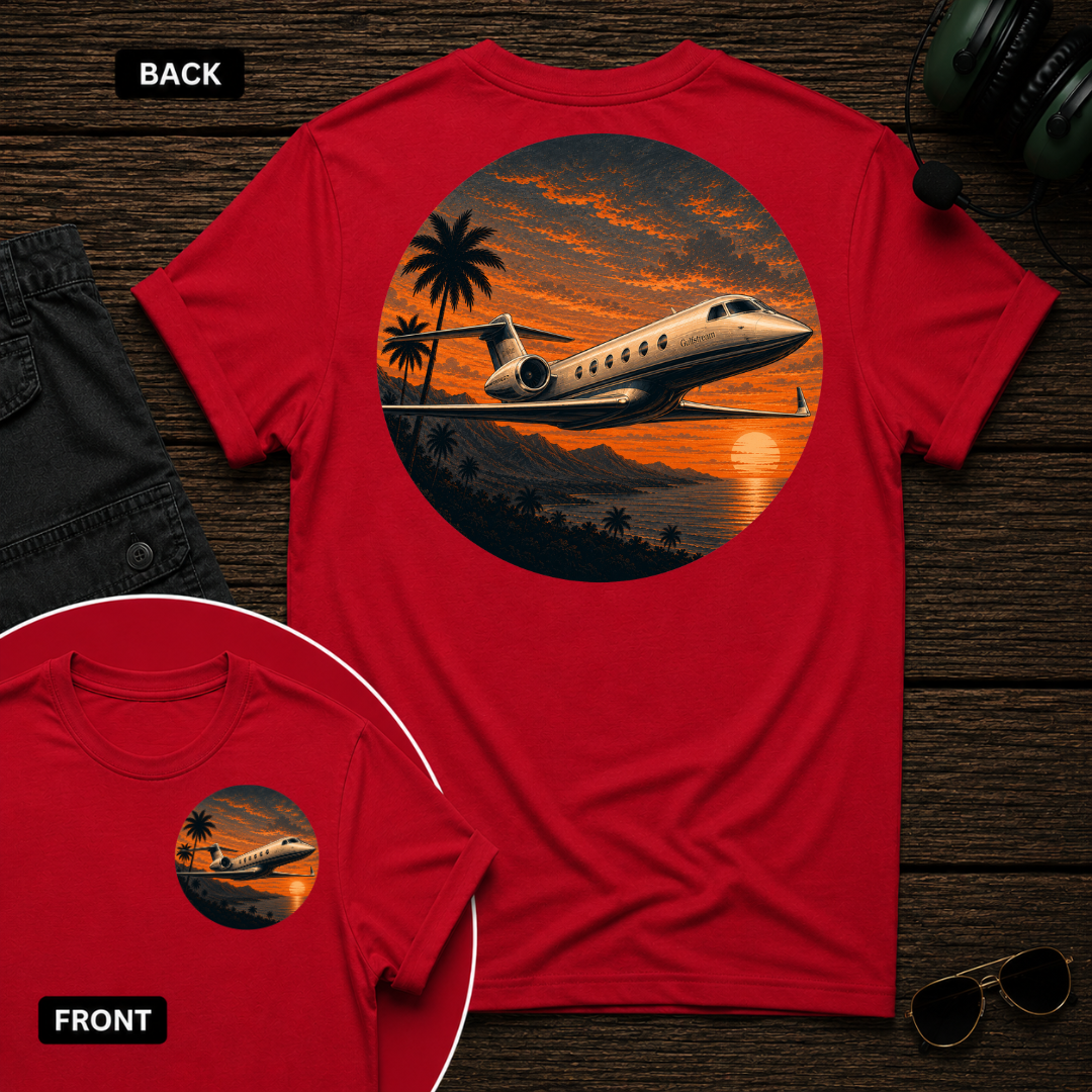 Gulfstream Tropic Sunset SS 2 Sided T-shirt